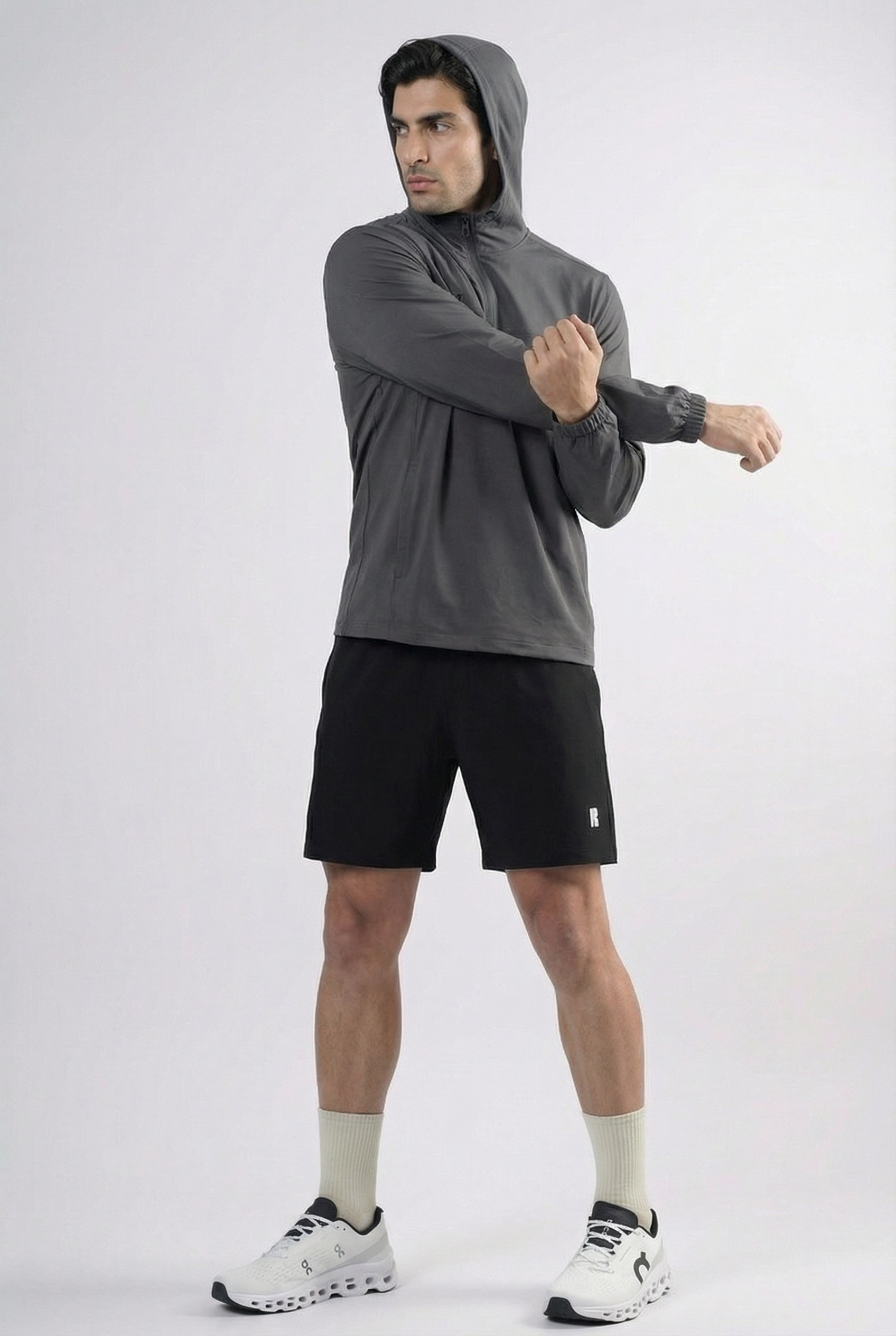 Windrunner Top - Graphite Grey