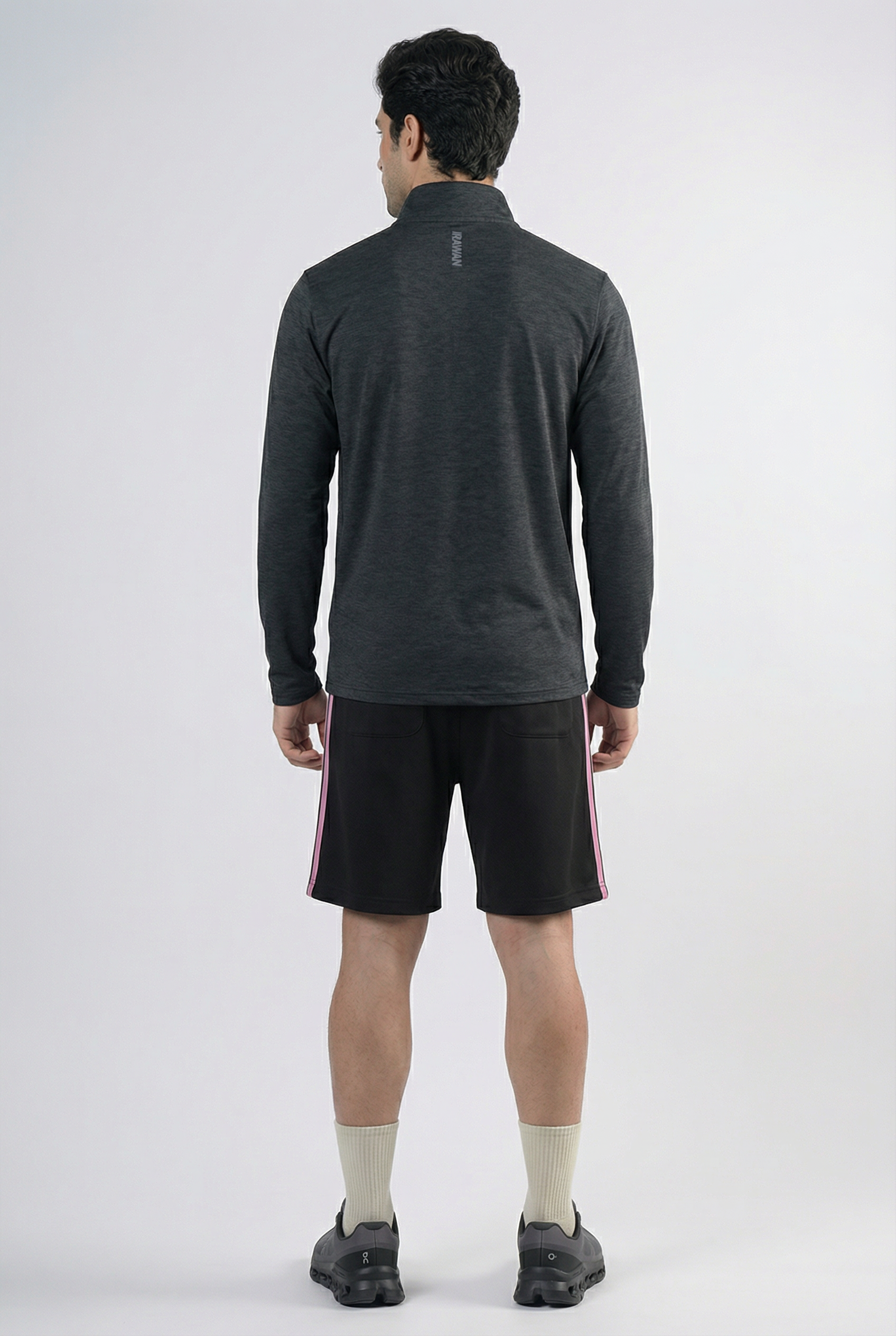Tempo 1/4 Zip - Carbon Heather