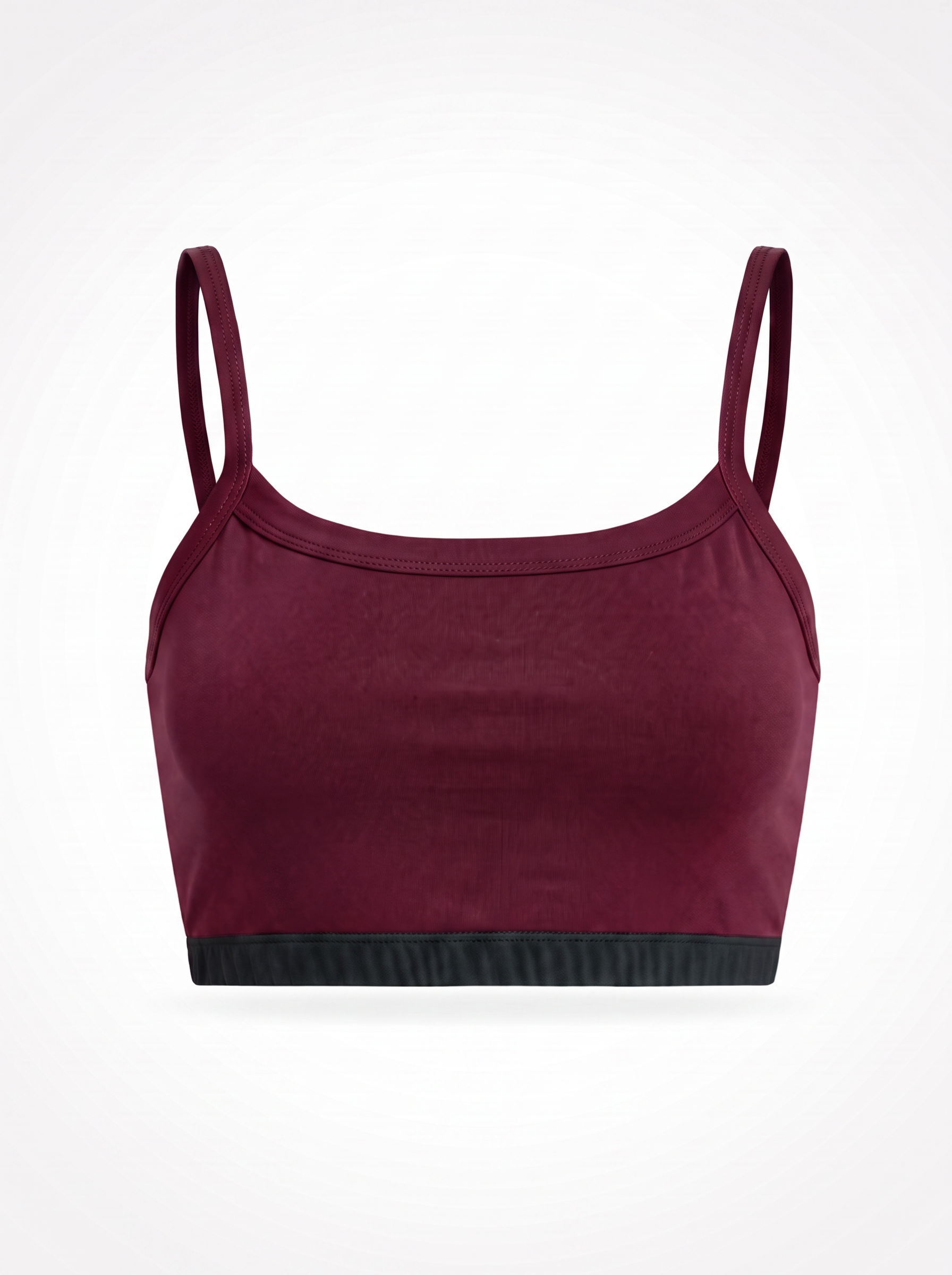 Cloud Bra - Anthracite / Burgundy