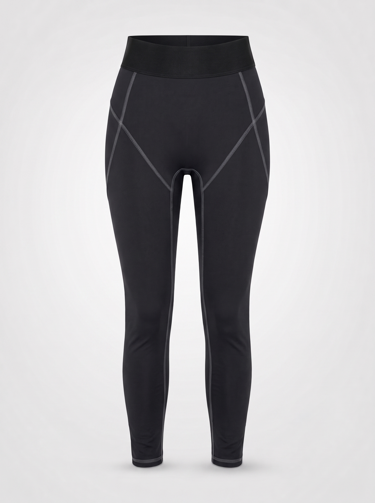 Rawan Outline Legging in Jet Black / Anthracite - Women's Leggings