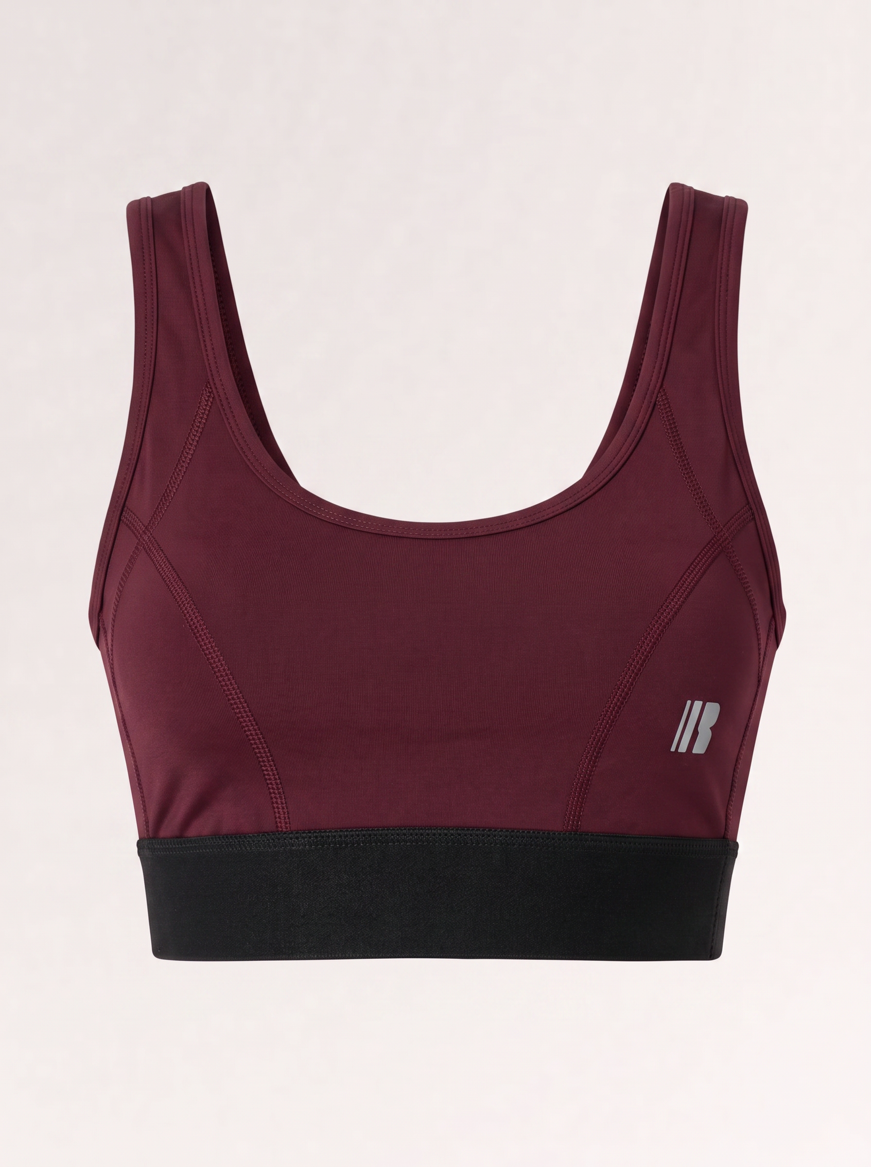 Outline Bra - Burgundy / Deep Burgundy