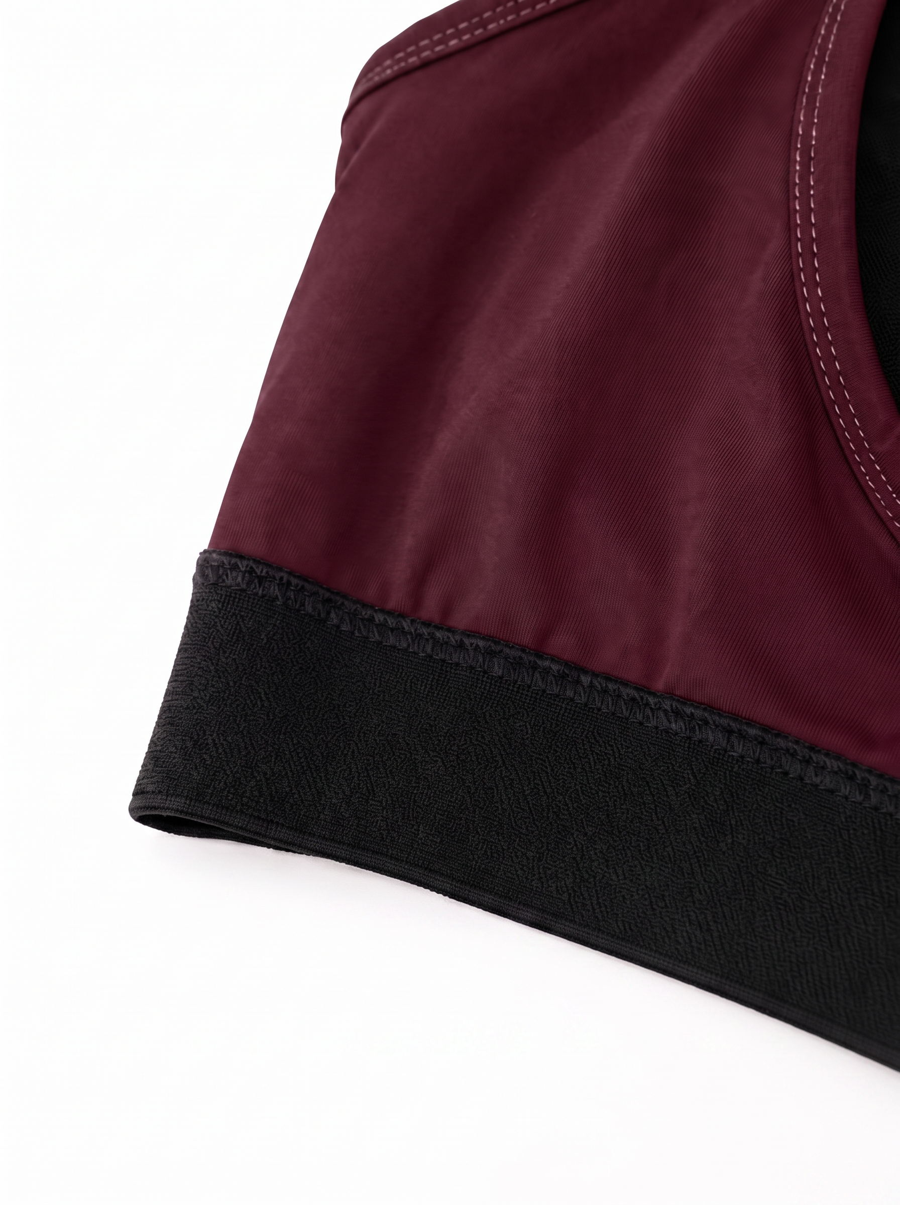 Outline Bra - Burgundy / Deep Burgundy