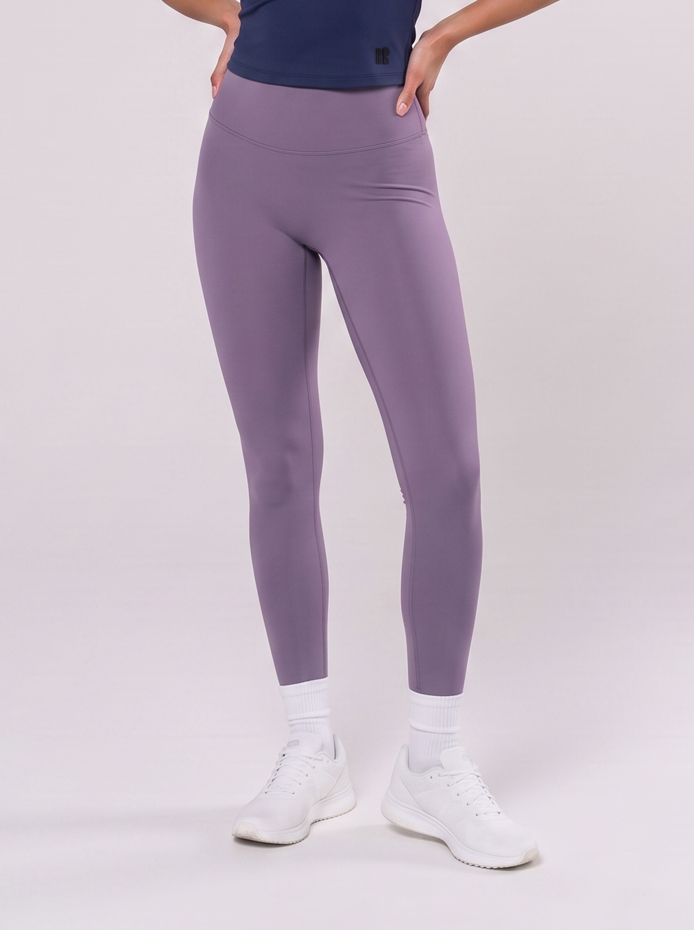 Rawan Soft Sculpt Legging in Dusty Purple - Women's Leggings