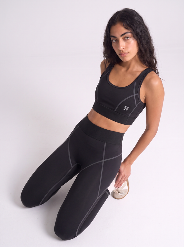 Outline Bra - Jet Black / Anthracite