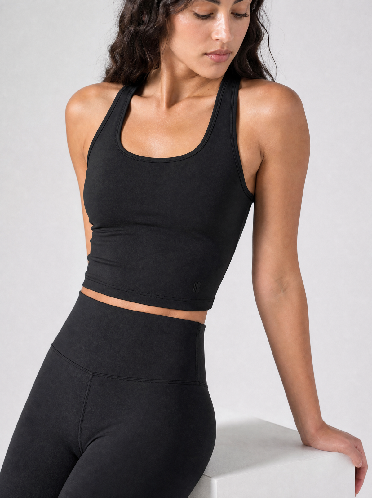 Rawan Soft Sculpt Legging in Jet Black - Women's Leggings