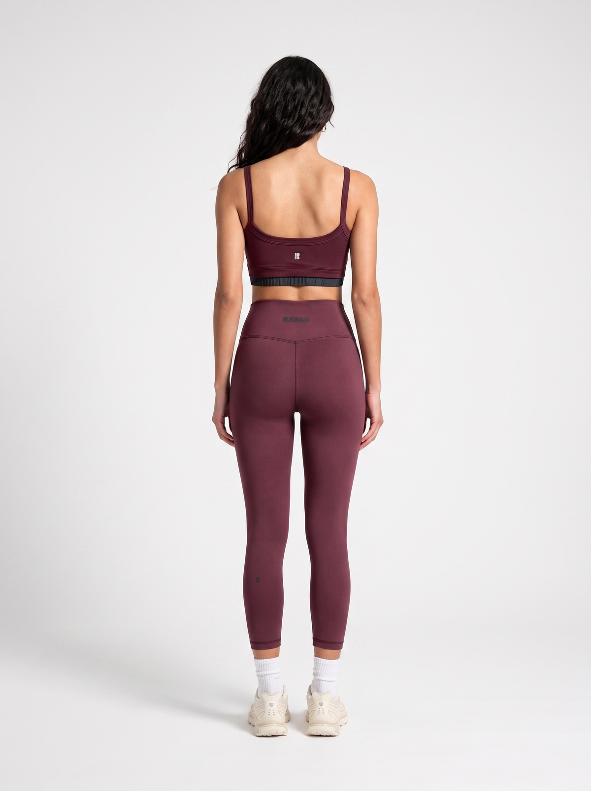 Cloud Bra - Anthracite / Burgundy